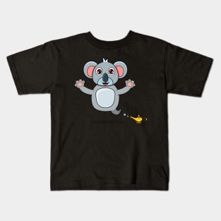 Cute Koala Ghost and Flying Kids T-Shirt